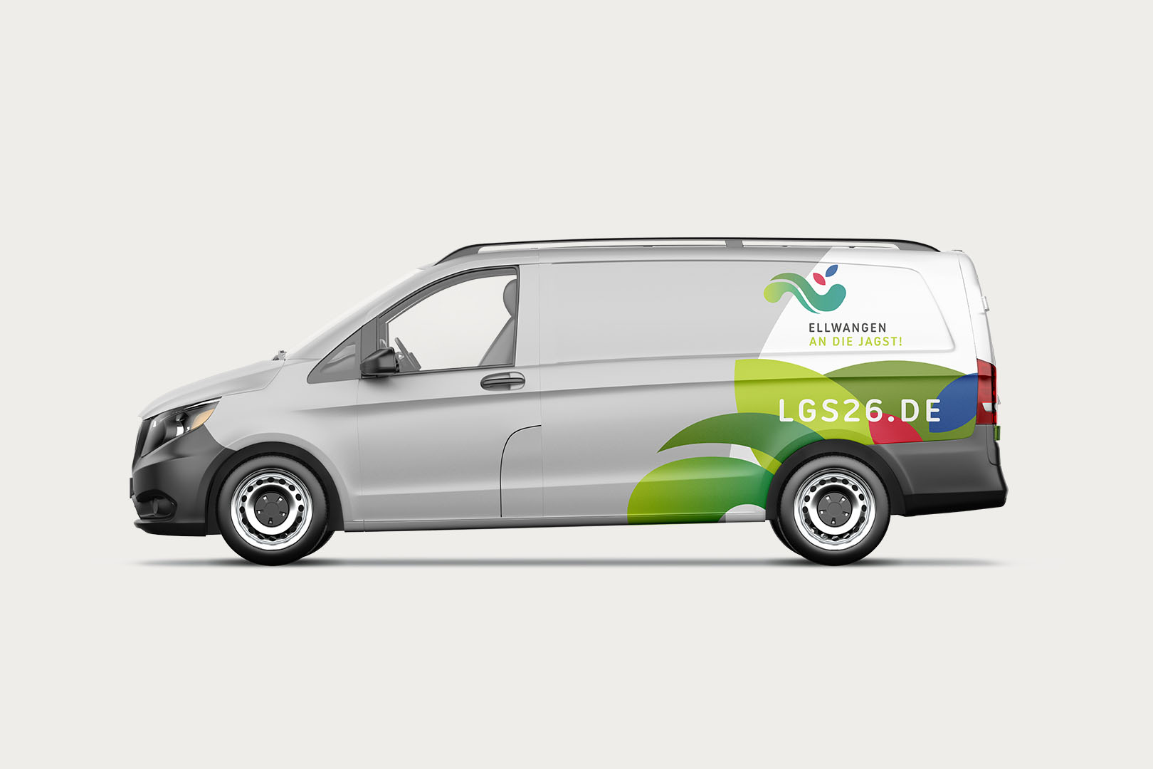 Bewerbungsentwurf für Gartenexpo, nicht ausgeführter Entwurf, Car Branding
