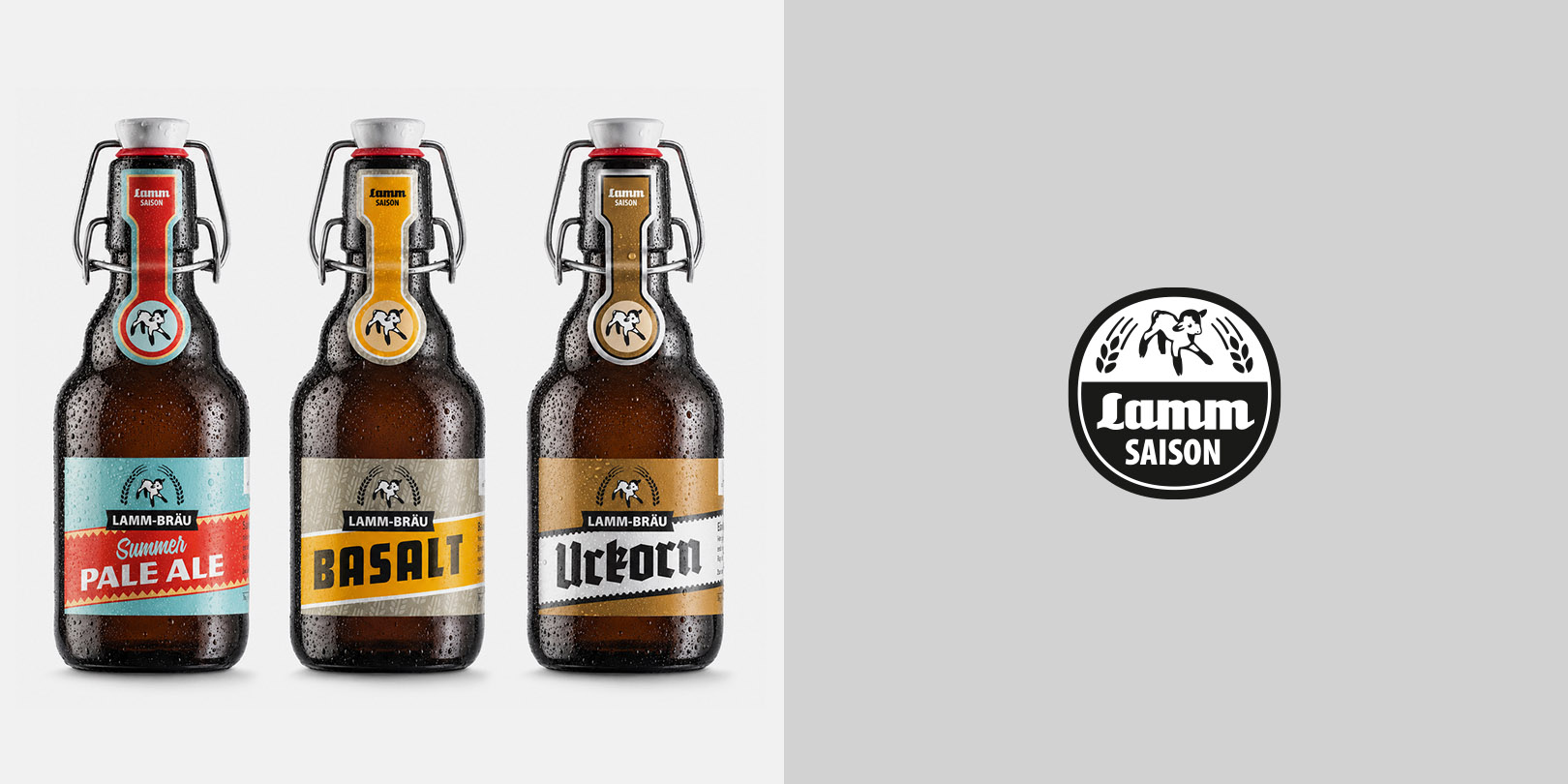 Markenkonzeption für die Craft-Biere der Lammbrauerei Untergröningen